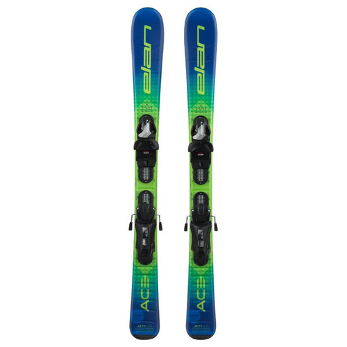 Vist Large View of Product Image Which is New Elan JETT QS 7.5 Boys DH Ski/Binding 140 cm