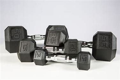 Vist Large View of Product Image Which is New 25lb PVC HEX DUMBBELL 11857-YRK37009