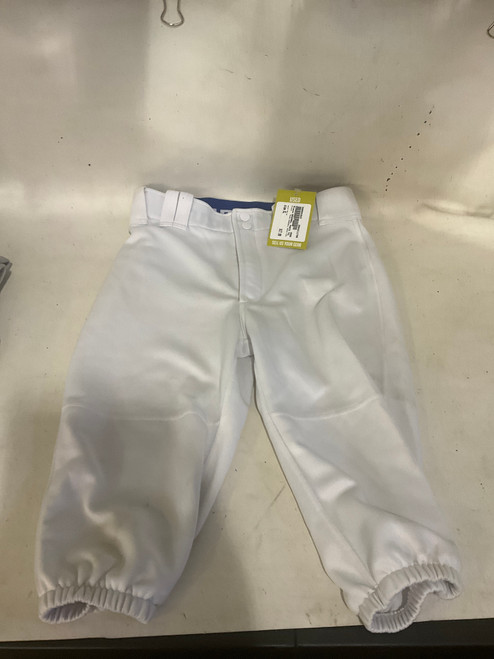 Vist Large View of Product Image Which is Used Mizuno BASEBALL PANTS YXXL BB/SB Pant Boys White XL