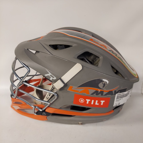 Vist Large View of Product Image Which is Used Cascade R Lacrosse Helmet Grey MD