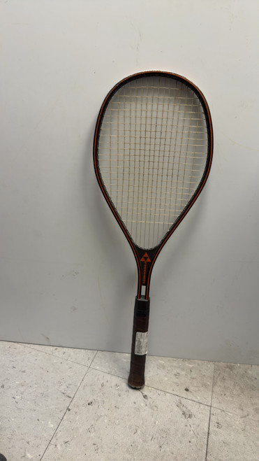 Vist Large View of Product Image Which is Used FISCHER Adult Squash Racquet Black 4 1/4"