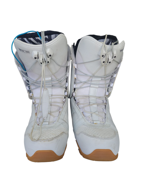 Used Nitro TSL BOOTS Mens Snowboard Boots White Senior 13 11708-S000177683