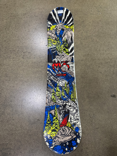 Used M3 CONVOY Boys Snowboard Only Royal Blue 130 cm 11605-S000197063
