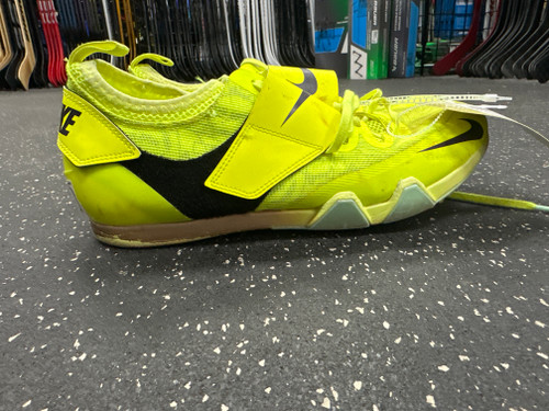 Vist Large View of Product Image Which is Used Nike PV ELITE POLE VAULT Track & Field Cleats Adult Yellow Senior 10.5