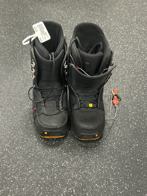 Vist Large View of Product Image Which is Used Burton PROGRESSION Mens Snowboard Boots Black Senior 12 11726-S000279680
