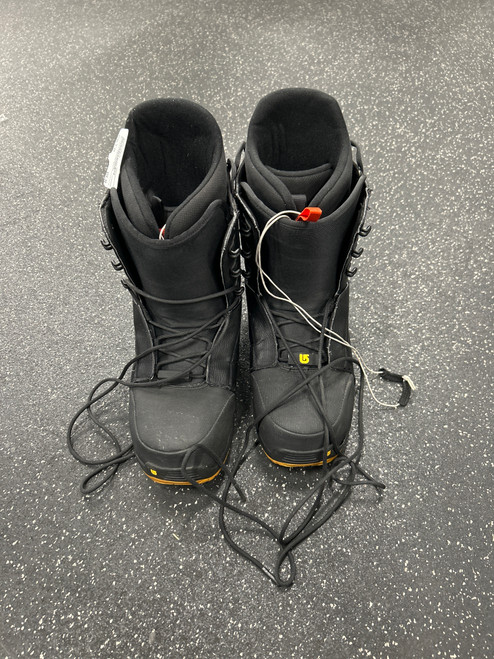 Vist Large View of Product Image Which is Used Burton PROGRESSION Mens Snowboard Boots Black Senior 15 11726-S000279678