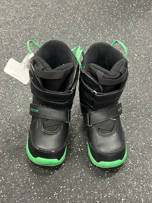 Vist Large View of Product Image Which is Used Burton PROGESSION XS Boys Snowboard Boots Black Junior 02 11726-S000279683