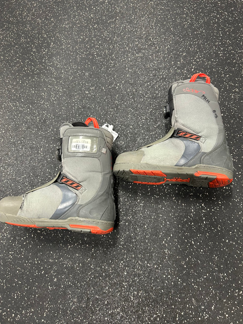 Used Head SIX 00 BOA WMNS Womens Snowboard Boots Grey Senior 8.5 11726-S000279696