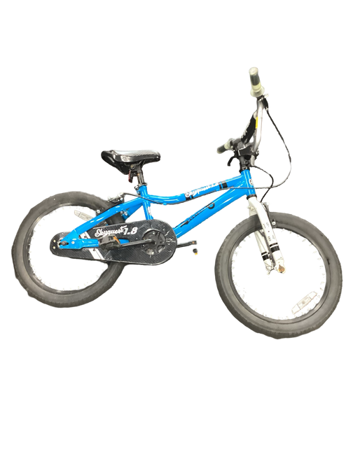 Vist Large View of Product Image Which is Used Dynacraft DUZY SKYQUEST 1.8 Mountain Bike Boys Royal Blue 18" 11613-S000157771