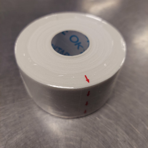 Vist Large View of Product Image Which is New SINGLE ROLL WHITE TAPE