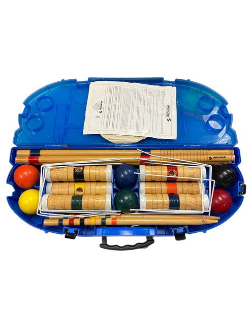 Vist Large View of Product Image Which is Used Sportcraft Croquet 11706-S000350582