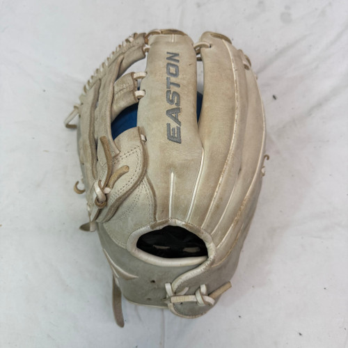 Vist Large View of Product Image Which is Used Easton GHOST GH1275FP LH Throw Fastpitch Gloves Grey 12 3/4"
