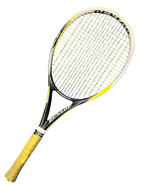 Vist Large View of Product Image Which is Used Dunlop AERO GEL Adult Tennis Racquet Black Unknown