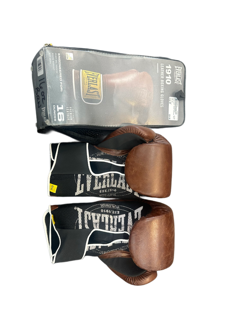 Used Everlast Boxing Gloves Brown Senior 11770-S000058637