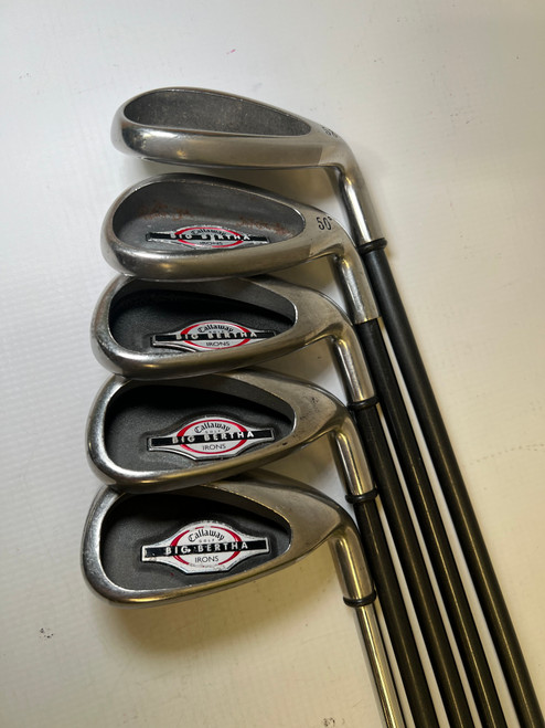 Vist Large View of Product Image Which is Used Callaway BIG BERTHA IRONS 8-LW Mens Iron Set RH 7I-PW