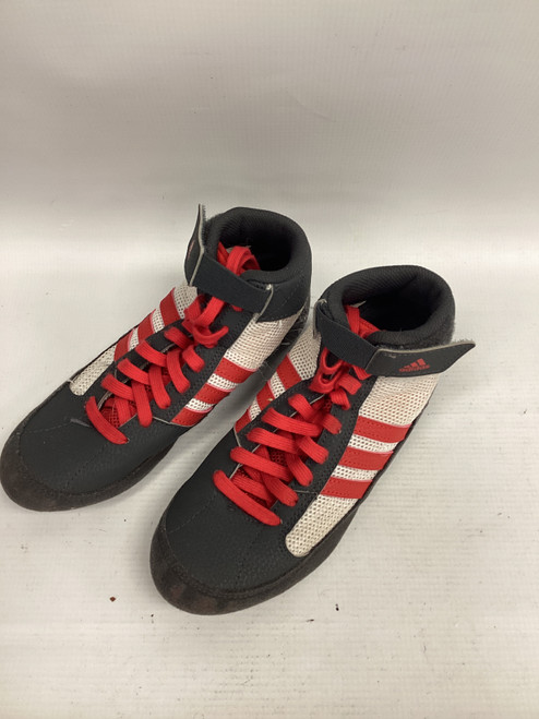 Used Adidas Wrestling Shoes Grey Junior 03 11851-S000030555