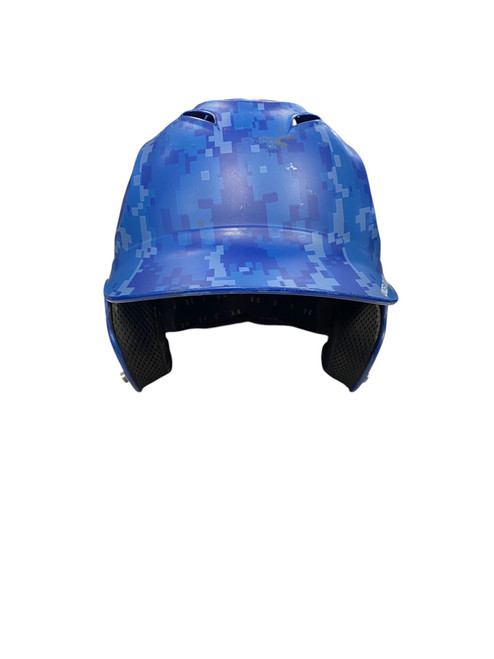 Vist Large View of Product Image Which is Used Under Armour BLUE DIGI CAMO Batting Helmet No Mask Royal Blue M/L 11706-S000350650