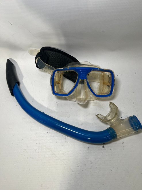 Used Underwater Mask Royal Blue 11843-S000012725