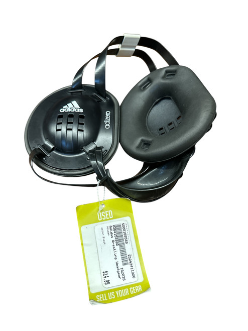Vist Large View of Product Image Which is Used Adidas Wrestling Headgear Black