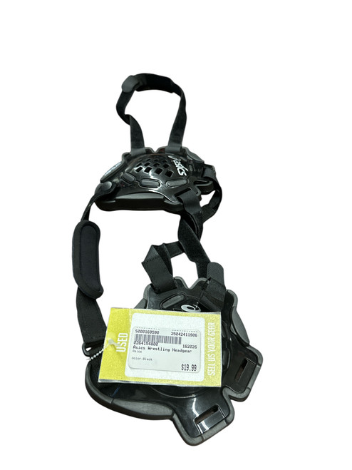 Vist Large View of Product Image Which is Used Asics Wrestling Headgear Black 11906-S000169590