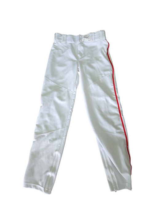 Vist Large View of Product Image Which is Used Alleson YOUNT BB PANTS BB/SB Pant Boys White LG 11617-S000323326