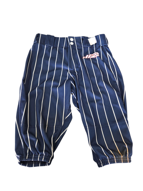 Vist Large View of Product Image Which is Used Alleson YTH SB PANT BB/SB Pant Girls Navy Blue LG