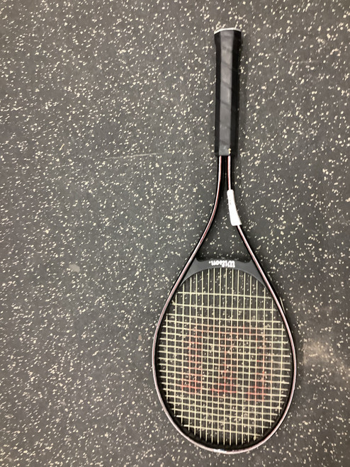 Used Wilson GRAND SLAM Adult Tennis Racquet Black Unknown 11162-C000426862 Vist Large View of Product Image Which is Used Wilson GRAND SLAM Adult Tennis Racquet Black Unknown