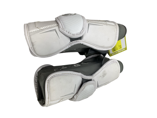 Used Maverik M5 Lacrosse Arm Pads/Guards White MD 11613-S000157887