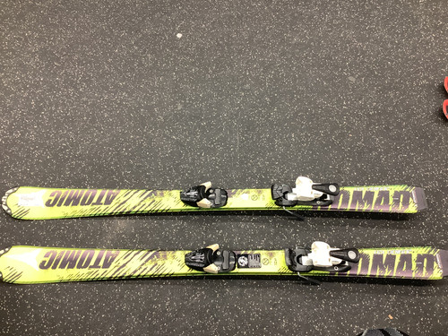 Used Atomic NOMAD Boys Skis Only Green 120 cm 11162-S000426883