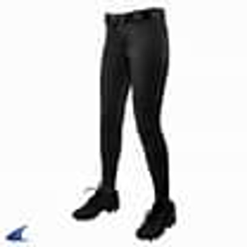New MED GIRL BLACK W/BELT LO RISE PANTS SOFTBALL