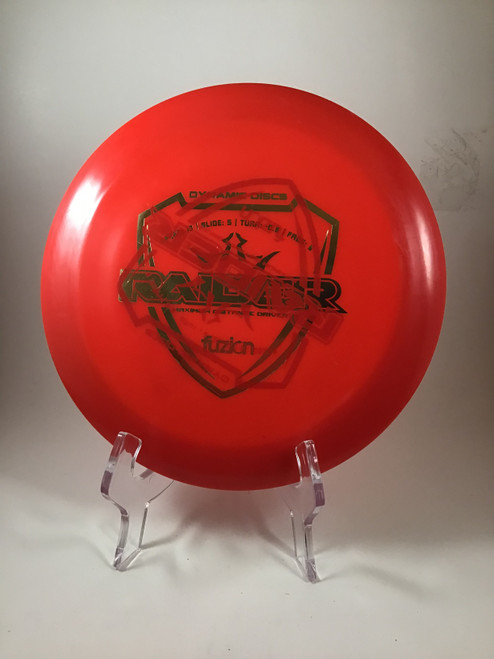Vist Large View of Product Image Which is Used Dynamic Discs FUZION RAIDER Disc Golf Driver Red 172g 10105-S000279990