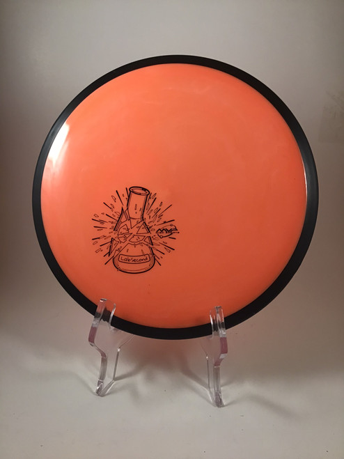 Vist Large View of Product Image Which is Used MVP NEUTRON VOLT Disc Golf Driver Orange 175g 10105-S000279987
