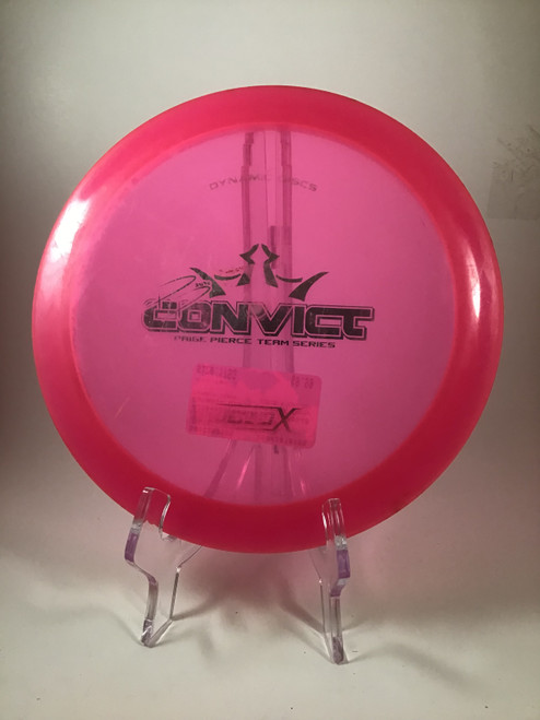 Vist Large View of Product Image Which is Used Dynamic Discs LUCID X CONVICT Disc Golf Driver Pink 175g 10105-S000280005
