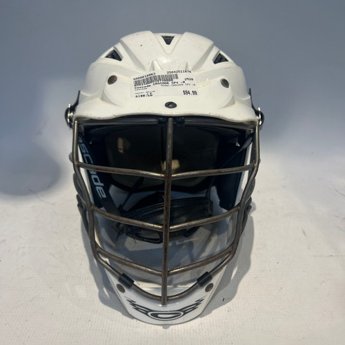Used Cascade CASCADE CPV -R Lacrosse Helmet White LG 11878-S000018963