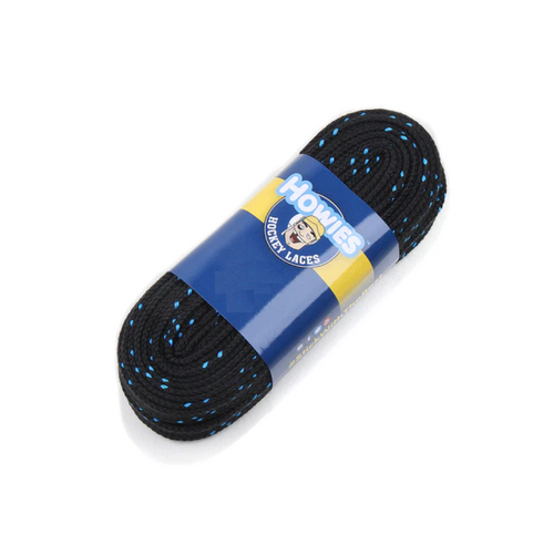 Vist Large View of Product Image Which is Howies Black Cloth Hockey Skate Lace