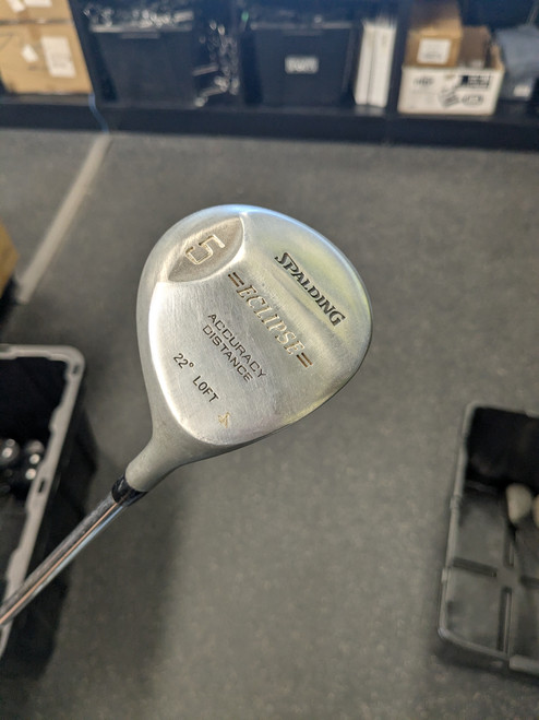 Vist Large View of Product Image Which is Used Spalding ECLIPSE Mens Fairway Wood RH 5 Wood
