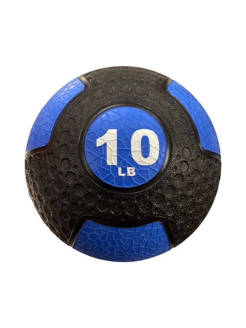 Vist Large View of Product Image Which is New RUBBER MEDICINE BALL 10 LB