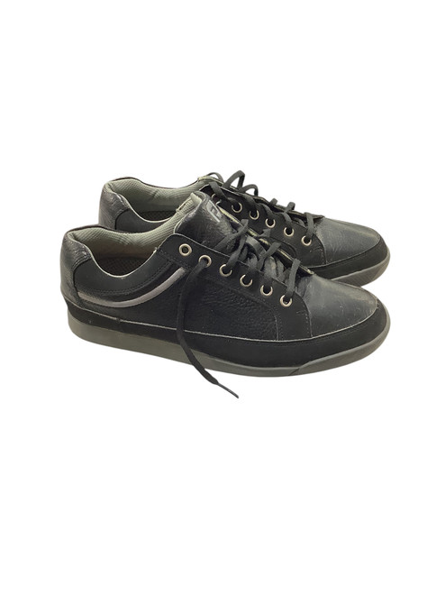 Vist Large View of Product Image Which is Used Foot Joy CONTOUR CASUAL Mens Golf Shoes Black Senior 9