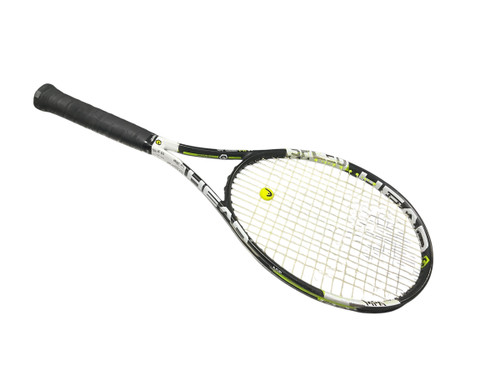 Vist Large View of Product Image Which is Used Head Racquet MPA Adult Tennis Racquet Black Unknown 11834-S000034498