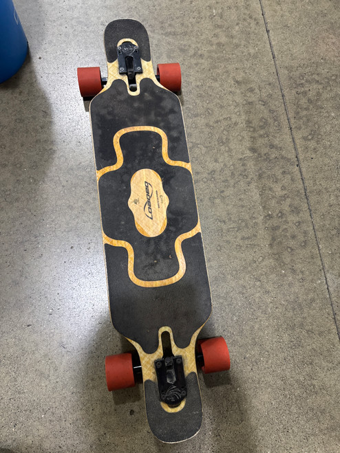 Vist Large View of Product Image Which is Used Loaded TAN TIEN BAMBOO BOARD Longboard Brown Long