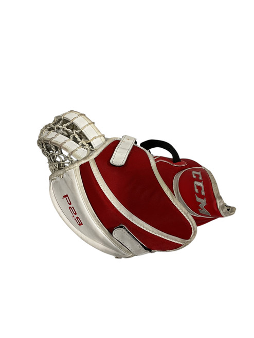 Vist Large View of Product Image Which is Used CCM Inter Goalie Catcher White