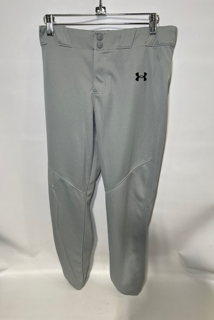 Vist Large View of Product Image Which is Used Under Armour UNDERARMOUR BB PANTS YTH BB/SB Pant Boys Grey LG