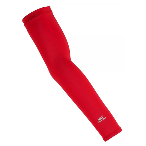 Vist Large View of Product Image Which is New Lizard Skins Baseball Knit Arm Sleeve Crimson Red- Adult L/XL