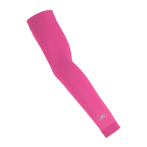 Vist Large View of Product Image Which is New Lizard Skins Baseball Knit Arm Sleeve Neon Pink- Youth S/M