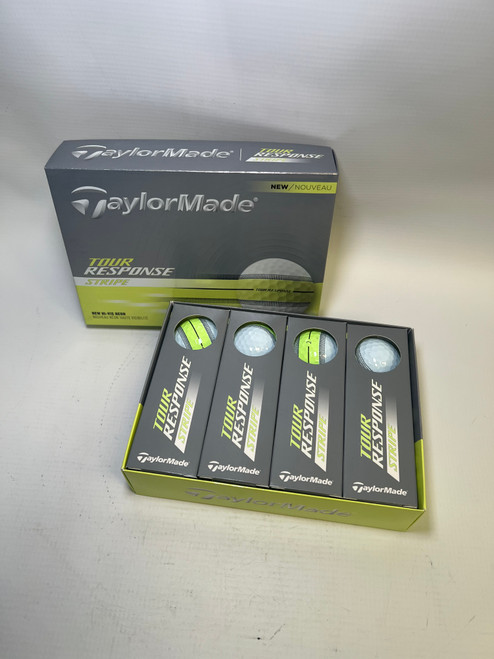 Used Taylormade TOUR RESPONSE / STRIPE 12 Pack - Golf Balls 11843-S000012823