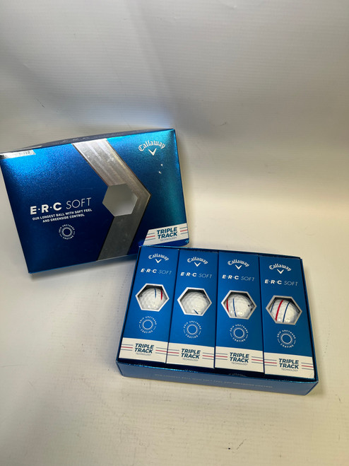 Used Callaway E.R.C SOFT 12 Pack - Golf Balls 11843-S000012862