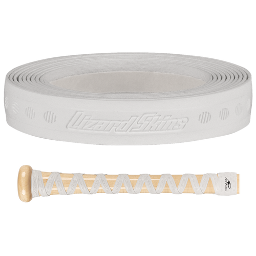 Vist Large View of Product Image Which is New Lizard Skins DSP Ultra X Baseball Bat Grip Diamond White- 0.5mm Thickness