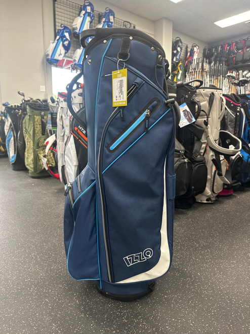 Vist Large View of Product Image Which is Used Izzo ULTRALITE CART BAG Mens Cart Bag Royal Blue 10558-S000234238