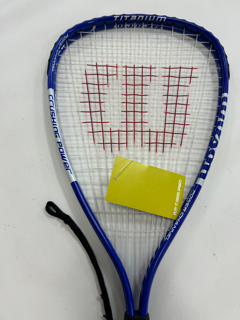 Used Wilson TITANIUM EXPRESS Adult Racquetball Racquet  11844-S000012699