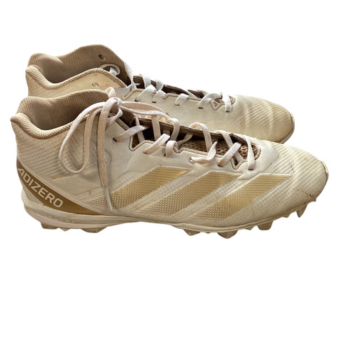 Vist Large View of Product Image Which is Used Adidas Adult FB Cleats White Senior 11 11479-S000392022